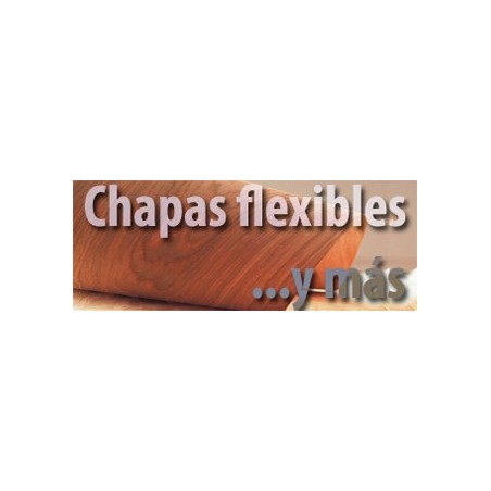 Chapa de teca de Birmania 6 décimas