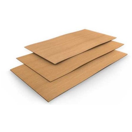 Chapa de teca de Birmania MALLADA 6 décimas