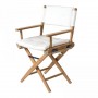 Directors chair white deluxe