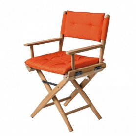 Directors chair orange deluxe