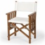 Directors chair II white deluxe