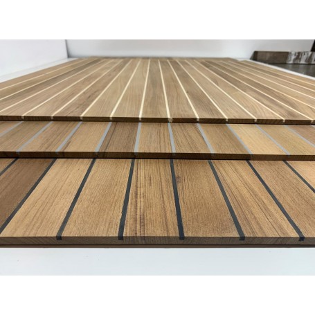 Prefabricated Teak Deck Panel
