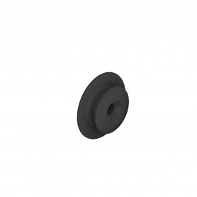 TC-M6-CC-BK TEXTILE CLIP MALE BLACK SCREW FIX