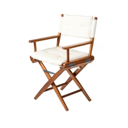 Silla de Director plegable I Deluxe Crema | La Tienda Naval