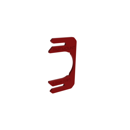 Fastmount SLX-SRR Calzo SLX Rojo 3.2mm