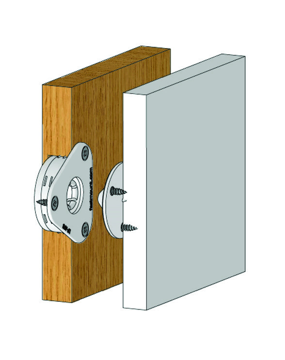 Clip Fastmount LP-SM8H - Automontaje Bajo Perfil Servicio Pesado