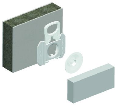 Clip Fastmount TC-SM6 - Clip Textil Macho - Adhesivo VHB